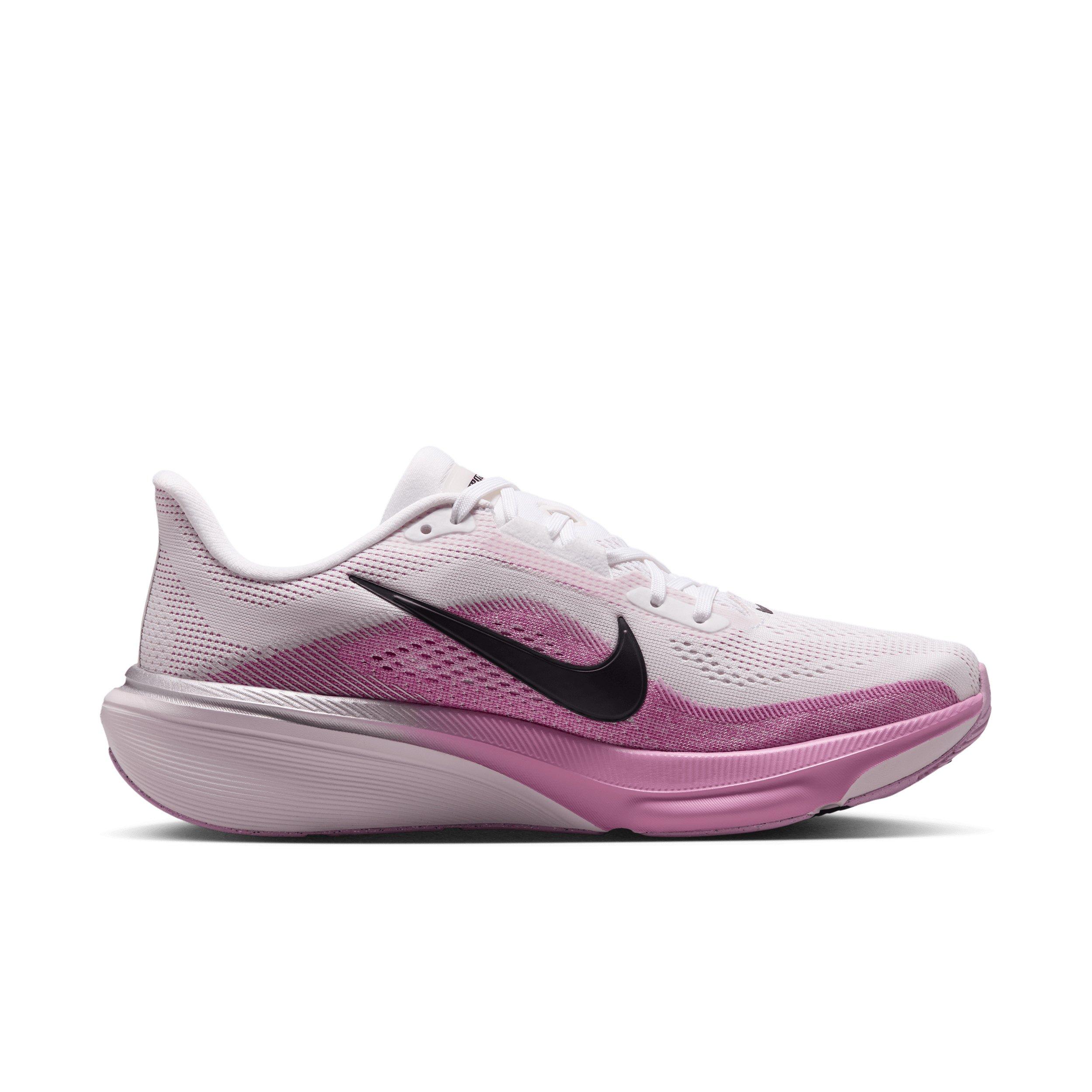 Nike Pegasus 42 "White/Light Magenta/Bleached Lilac/Black" Women's Running Shoe - WHITE/LT MAGENTA/LILAC/BLACK